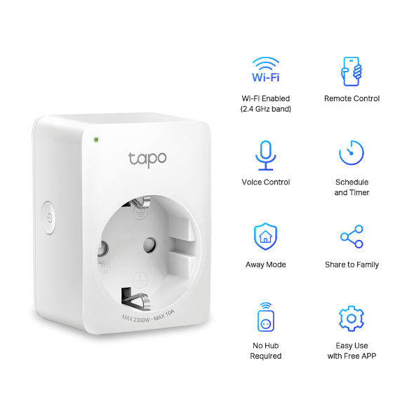 ENCHUFE INTELIGENTE TP LINK TAPO P100